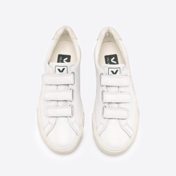 veja white velcro